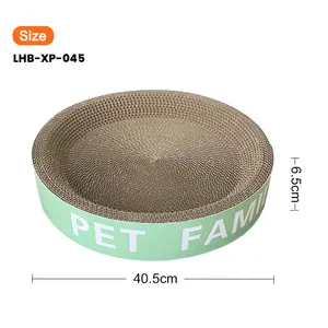 Good Quality Reversible Scratchboard Detachable Durable Cardboard Cat Toy For Cats