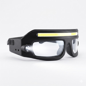 Lampe frontale rechargeable Xinyao avec capteur et lumière COB pour la randonnée, le camping, la pêche et le cyclisme en extérieur - Product Image 2