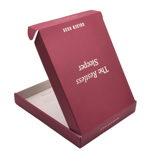 Cajas <span class=keywords><strong>de</strong></span> Cartón para Envíos por Correo con Logotipo Personalizado Premium para Ropa, Cajas <span class=keywords><strong>de</strong></span> Cartón Corrugado con Estampado Plateado, Caja <span class=keywords><strong>de</strong></span> Embalaje para Cosméticos - Product Image 2