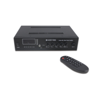Système d'adresse publique 100V 4 ohm Bluetooth mélangeur compact tout-en-un amplificateur de puissance avec port USB petite application commerciale