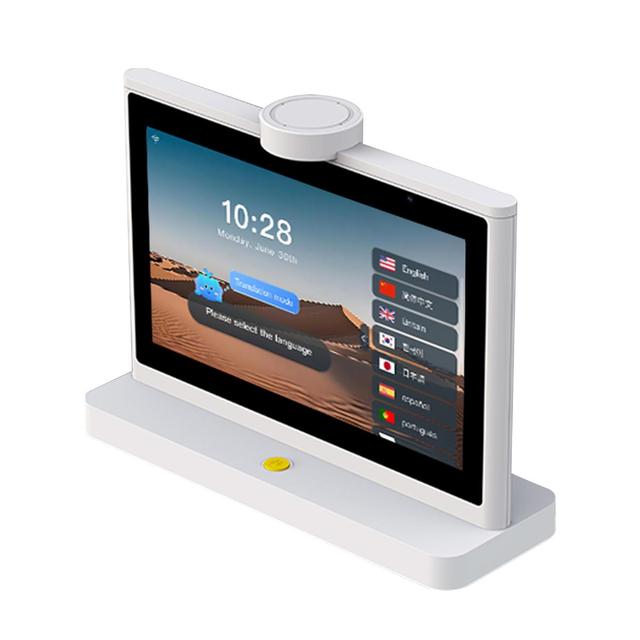 2026 New Trend AI Smart Translator Hot Picks AI Translator T10 Desktop 10-inch Dual-Screen AI Smart Translator