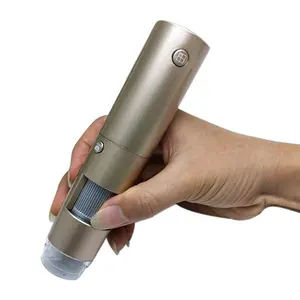 Machine à caméra HD Analyseur de peau et de cuir chevelu Wi-Fi Smart Skin Détecteur de follicules du cuir chevelu 50X 200X