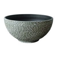 Pot de fleurs décoratif pour jardin extérieur, grand pot en plastique recyclé, pot de fleurs en forme de lotus