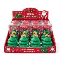 2026 Meilleures ventes Jouet Squishy craquant en forme de bloc de bonhomme de neige Vente en gros