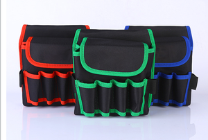 Sac en tissu Oxford épaissi du fabricant, kit de réparation de matériel polyvalent pour électricien, fermeture à boucle et crochet poreuse NOIR, OEM ODM - Product Image 6