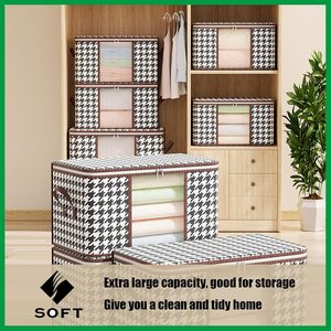Bolsa de Almacenamiento para Ropa de Cama de 75L con Cierre, Organizador de Sábanas y Ropa para el Hogar, Solución para Sábanas y Edredones - Product Image 2