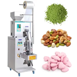 Mesin kemasan otomatis vertikal MAH kantong kacang isi makanan Popcorn serpihan udang mesin kemasan untuk makanan ringan