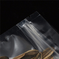 Sachet d'emballage plastique personnalisé imprimé avec poignée découpée, perforé, pour produits frais, avec trou de ventilation, pour fruits et légumes