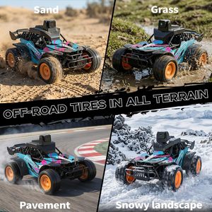 Auto RC Dwi Dowellin con Telecamera, Camion Telecomandato 2.4GHz con Schermo LCD e 60 Funzioni °   Telecamera regolabile, <span class=keywords><strong>video</strong></span> in diretta - Product Image 4