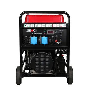 Gerador de potência de senci, gerador de gasolina de três fases 15kw barato 15kva portátil