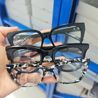 Montures optiques en acétate tendance, styles durables et élégants, liquidation de stock, vente promotionnelle, montures en acétate haut de gamme, lunettes