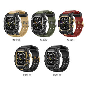 <span class=keywords><strong>Bracelet</strong></span> en maille magnétique de luxe CLIMBER pour iWatch 45 mm 46 mm 49 mm Ultra en acier inoxydable avec boucle réglable - Product Image 2