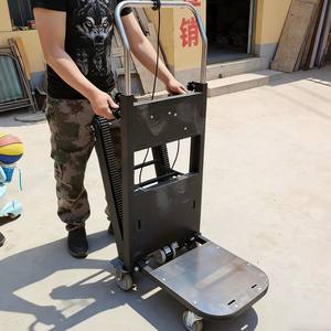 휴대용 전기 계단 리프트 스테인리스 스틸 플랫폼 등반 기계 산업용 비상 카트 - Product Image 4