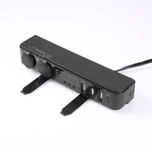 Cargador Universal 3 en 1 para asiento trasero de coche, 12V, 24V, Cargador rápido de coche, encendedor de cigarrillos LED, adaptador USB - Product Image 5