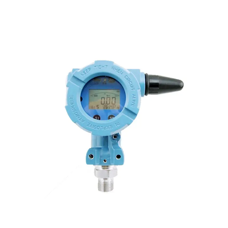 Zigbee wireless pressure transmitter with LED display for water pipe
