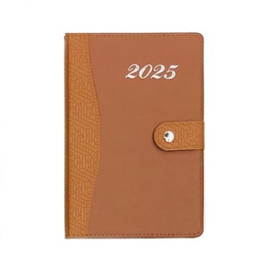 New 2025 Business Notebook <b>A5</b> Pu Customized Planner Promotional Leather <b>Diary</b> for Students - Product Image 5