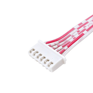Cabo de Fita Vermelho e Branco XH2.54 da Fábrica Original, Fio Terminal com Espaçamento 2.54mm, Fio Eletrônico - Product Image 1