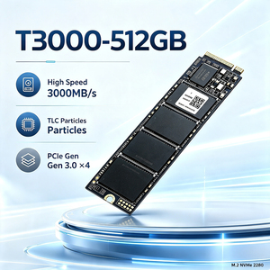 M.2 NVMe SSD 512GB PCIe Gen 3.0 X4 3000MB/s ไดรฟ์โซลิดสเตตภายในความเร็วสูงสำหรับพีซีแล็ปท็อปอินเทอร์เฟซเอ็นวีเอ็มอีรองรับความเร็วสูง - Product Image 1