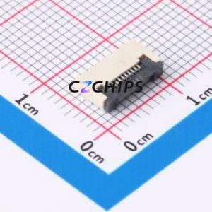 FPC-0.5FX-10PWCR-H20 FFC/FPC Connector SMD,P=0.5mm,Horizontal Mount Connector Flip Cover Type Bottom Contact 10P 0.5mm - Product Image 1