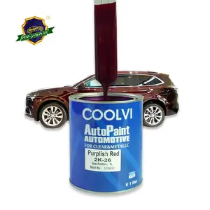 Factory Supply car paint accessories Favourable Price paint car touch up paint for cars 2k26 purple red