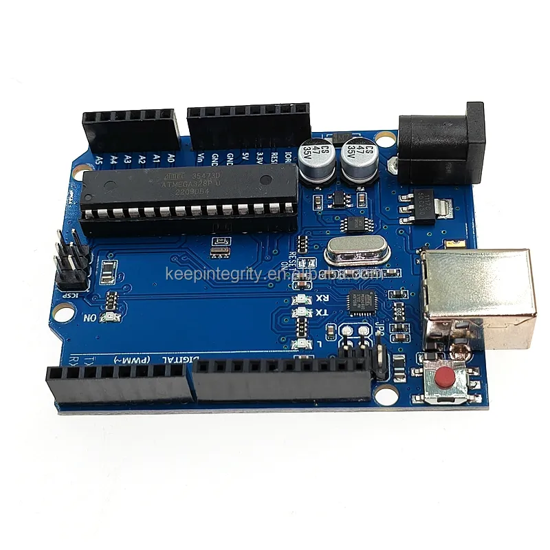 Высококачественная плата разработки ATMEGA328P DIP Version без кабеля для Arduino UNO R3