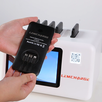 Trend products 2024 estación de carga de teléfono celular de pago powerbank Station alquiler QR code Sharing Power Bank