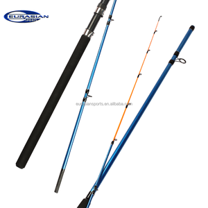 Caña de Pescar de Spinning para Carpa, 2.4M, 2 Secciones, 20-50G, con Guías de Vidrio Sólido TS, para <span class=keywords><strong>Pesca</strong></span> en Lago y Agua Salada, Venta al Por Mayor de Fábrica - Product Image 3