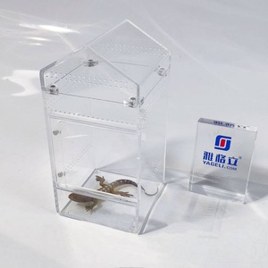Nuevo Diseño YAGELI: Recinto de Cría de Tarántulas y Arañas de Acrílico Transparente, Tamaño Personalizado, Impresión Serigráfica, Exhibición en Casa - Product Image 3