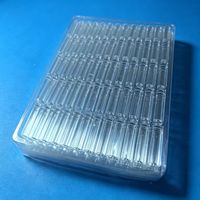 Barre de quartz de silice fondue de haute pureté 99,99 %, guide de lumière optique, élément chauffant, semi-conducteur UV, OEM