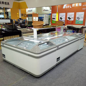 アイスキャンデーとアイスクリームディープフリーザー機器用チェストフリーザー付きトップロードディスプレイ冷蔵庫ショーケース - Product Image 6