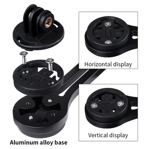 Bike <strong>Computer</strong> Mount Connecting Seat Adjustable Angle Bicycle Light Mount <strong>Computer</strong> Holder Adapter for Gopro Connecting Seat - Product Image 3