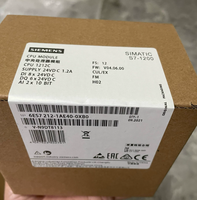 6ES7212-1AE40-0XB0 S7-1200 CPU 1212C DC/DC/DC, 8DI 6DO 2AI, PROFINET Integrado, Controlador PLC de Automatización Industrial en Stock