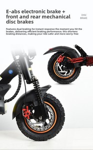 Nuevo Scooter Eléctrico Plegable con Batería de Ultra Larga Duración, Doble Amortiguación y Motor de 800W - Product Image 5