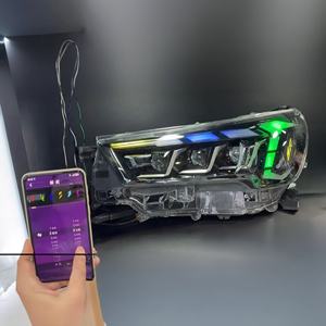 โรงงานขายส่งไฟหน้า RGB สำหรับ Hilux Revo 2021+ ระบบไฟ LED แบบดัดแปลง อุปกรณ์เสริมไฟหน้าสำหรับ Revo 2021 - Product Image 4