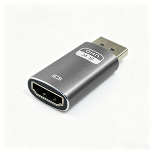 <span class=keywords><strong>Adaptador</strong></span> DP Macho <span class=keywords><strong>a</strong></span> <span class=keywords><strong>HDMI</strong></span> 2.1 Hembra 8K, 48Gbps UHD, Convertidor DP con Aleación <span class=keywords><strong>de</strong></span> Aluminio Chapado en Oro para Monitor <span class=keywords><strong>de</strong></span> Juegos, PC, Laptop - Product Image 2