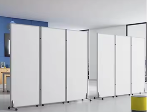 Có Thể Tháo Rời Phân Vùng Văn Phòng Bức Tường Tường Di Động Ngăn Gấp Màn Hình - Product Image 6