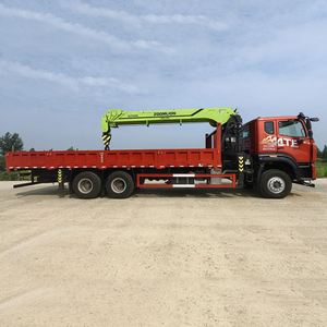 Grue montée sur camion Sinotruk Ho Wo 6x4 Zoomlion de 14 tonnes pour la manutention de matériaux de construction, directement de l'usine - Product Image 4
