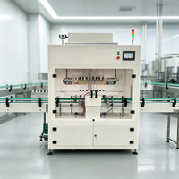 Machine de remplissage automatique de liquides haute précision pour bouteilles en plastique/verre de 200 ml, résistante à la corrosion, à buses multiples industrielles