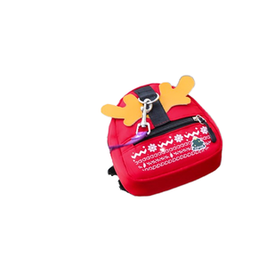 Nueva Mochila Plegable y Transpirable para Perros, con Correa de Tracción, Bolsa para Snacks, Diseño de Transporte Autónomo - Product Image 1