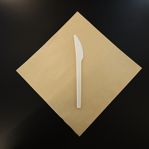 Couteaux jetables écologiques en CPLA de 6,5 pouces, 100% compostables, couteau de table dentelé pour restaurant - Product Image 6