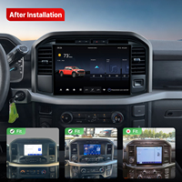Youducar Radio para Auto Android de 13.1 Pulgadas, Reproductor de CD, Navegación GPS, Unidad Principal para Ford F-150 Raptor 2021-2025, Pantalla Táctil CarPlay, 1 TV