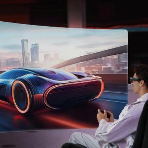 INMO Air 3 AI AR Smart <b>Glasses</b> Full-Color 1080P Display 8+128GB Memory Independent Android GPS Voice Touch Control Portable 1080 - Product Image 4