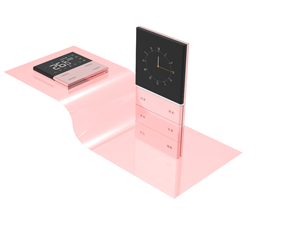 KNX/EIB 2連4キー 温度制御シーンスイッチパネル スマートホームシステム スマート温度スイッチ - Product Image 5