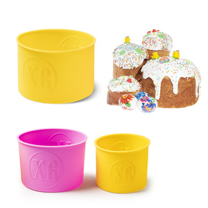 MUYULINS Cross-Border DIY 4inch Russian Easter Cylinder Cake Mold Resin Concrete Easy Release <b>Baking</b> <b>Set</b> - Product Image 1