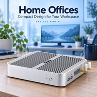 PC compact Intel Core I3-8140U avec LAN Gigabit pour kiosques d'information de musée OEM