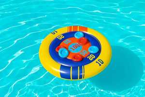 Juego de Lanzamiento de Anillos Inflable para Piscina, Juguete Flotante para Niños y Adultos - Product Image 4
