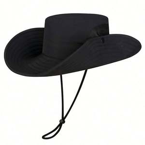 Nouvelle Arrivée Été 2025 – Chapeau Bob de Pêche d'Extérieur pour Hommes et Femmes, Séchage Rapide, Respirant, Pliable, Style Cowboy - Product Image 6