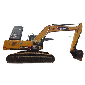 Machinerie de construction d'occasion en bon état, excavatrice Sany215c d'occasion à vendre, prix bas, Sany 215cpro, machine à chenilles - Product Image 1