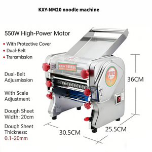 Machine à pâtes et nouilles électrique de cuisine, presse à nouilles, machine à couper les nouilles fraîches chinoises mini - Product Image 5