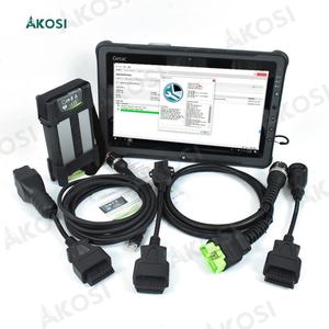Tableta Getac F110 Lista para Usar + Herramienta Técnica Premium Original Vocom II 88890400 2.8 Vocom2 WIFI DEV2 Escáner para Camiones de Trabajo Pesado - Product Image 5